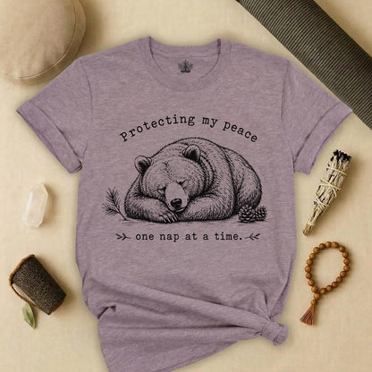 Protecting My Peace Bear Tee