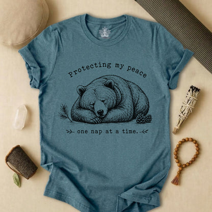 Protecting My Peace Bear Tee