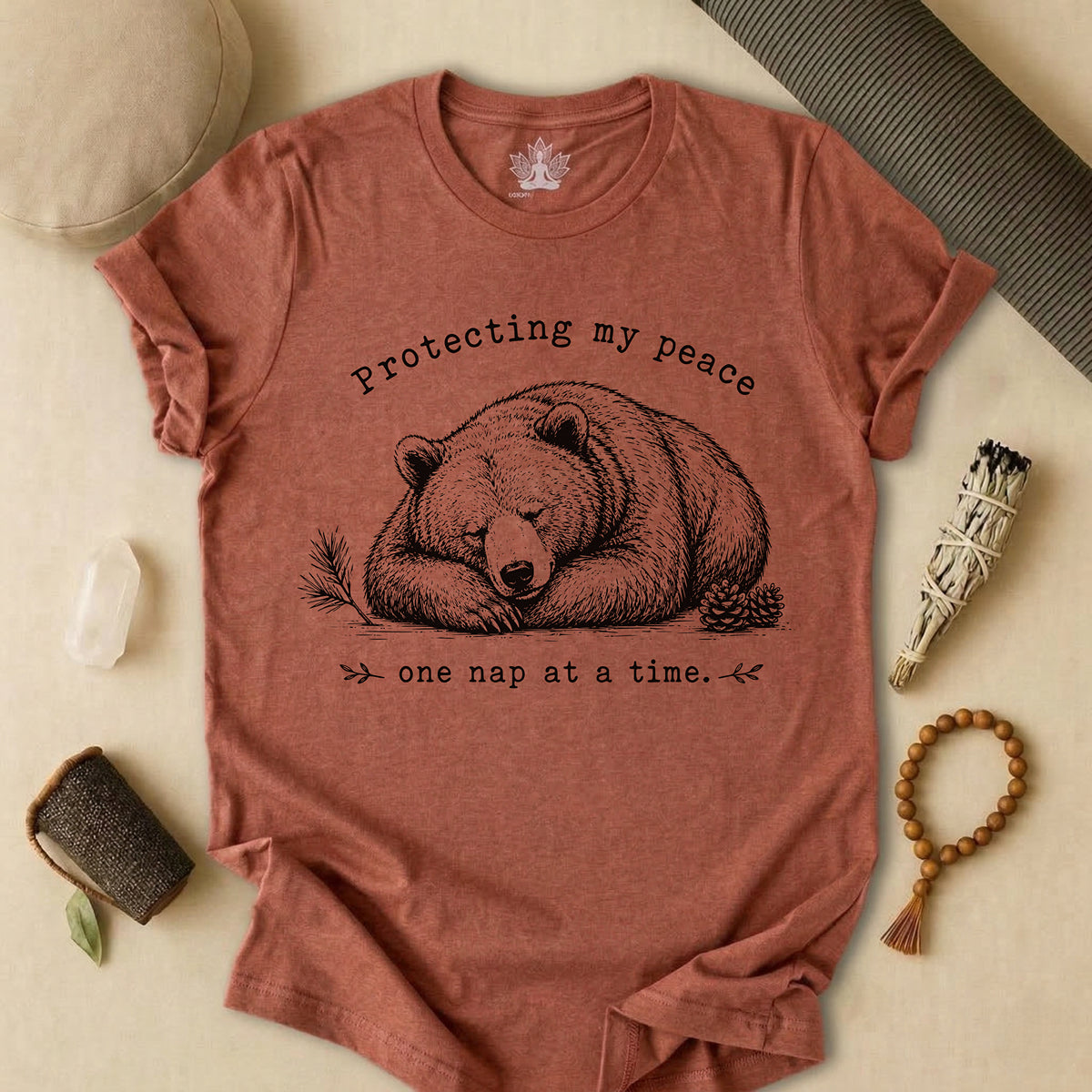 Protecting My Peace Bear Tee