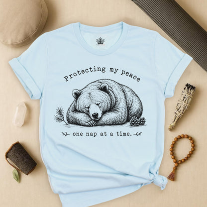 Protecting My Peace Bear Tee
