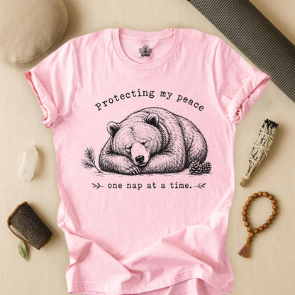 Protecting My Peace Bear Tee