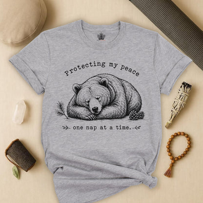 Protecting My Peace Bear Tee