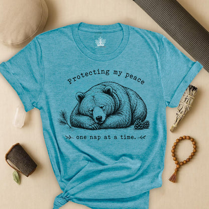 Protecting My Peace Bear Tee