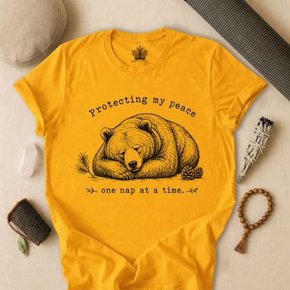 Protecting My Peace Bear Tee