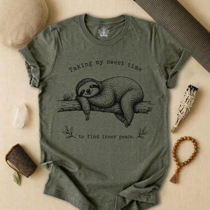 Taking My Sweet Time Sloth Tee