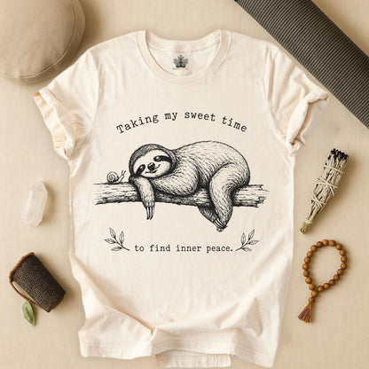 Taking My Sweet Time Sloth Tee