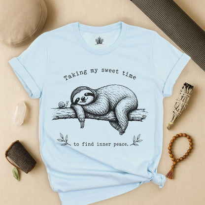 Taking My Sweet Time Sloth Tee