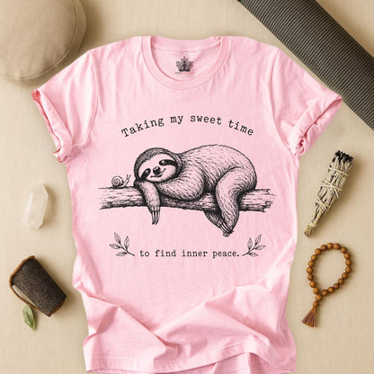 Taking My Sweet Time Sloth Tee