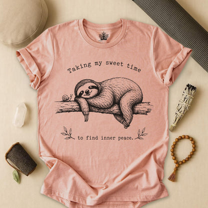 Taking My Sweet Time Sloth Tee