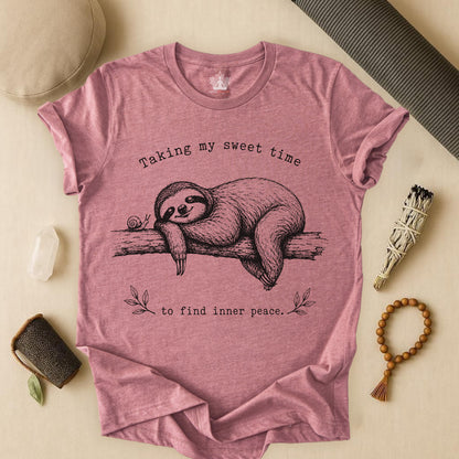 Taking My Sweet Time Sloth Tee