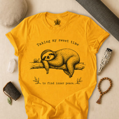 Taking My Sweet Time Sloth Tee