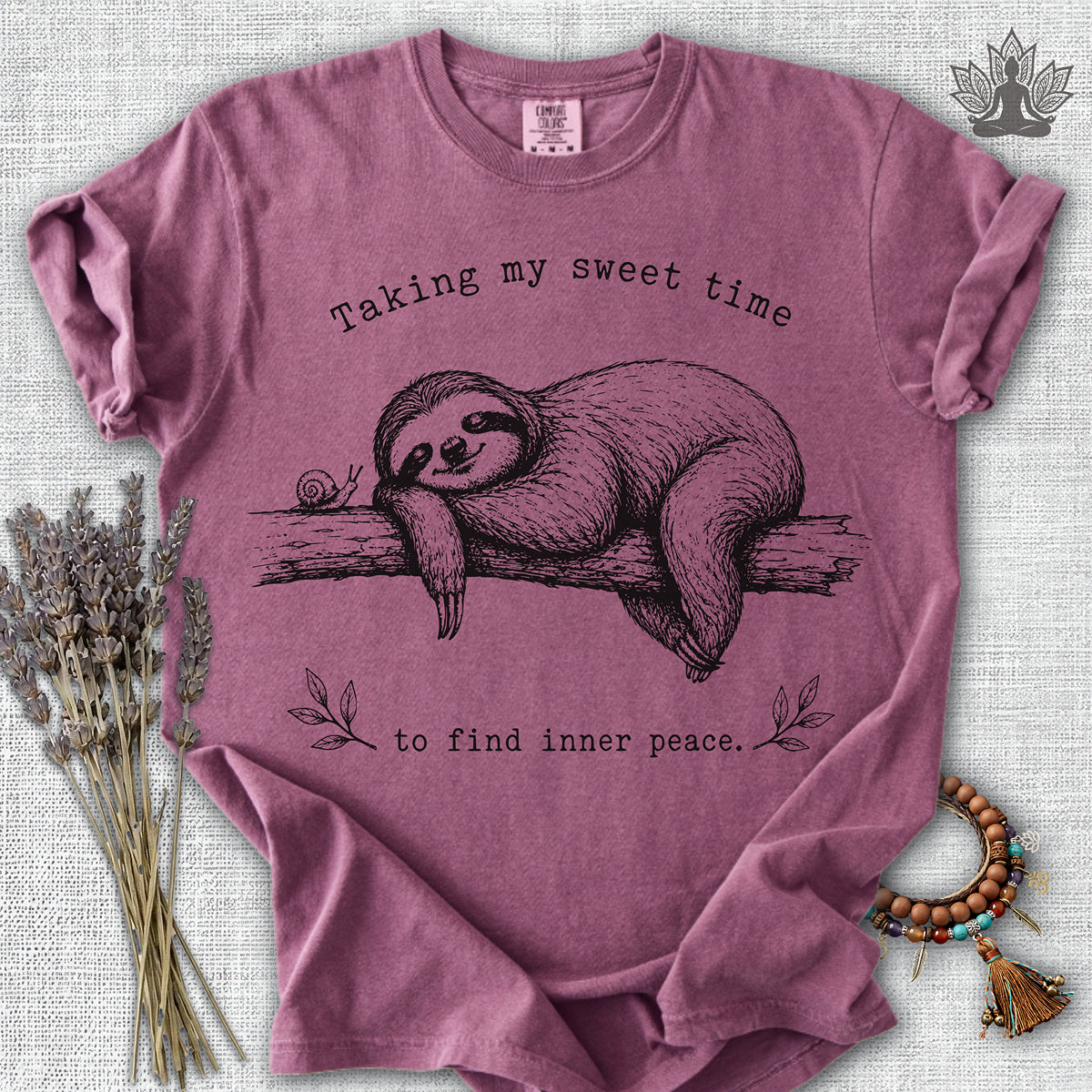 Taking My Sweet Time Sloth Comfort Colors® Tee