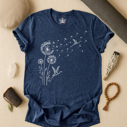 Flamingos & Dandelions Tee