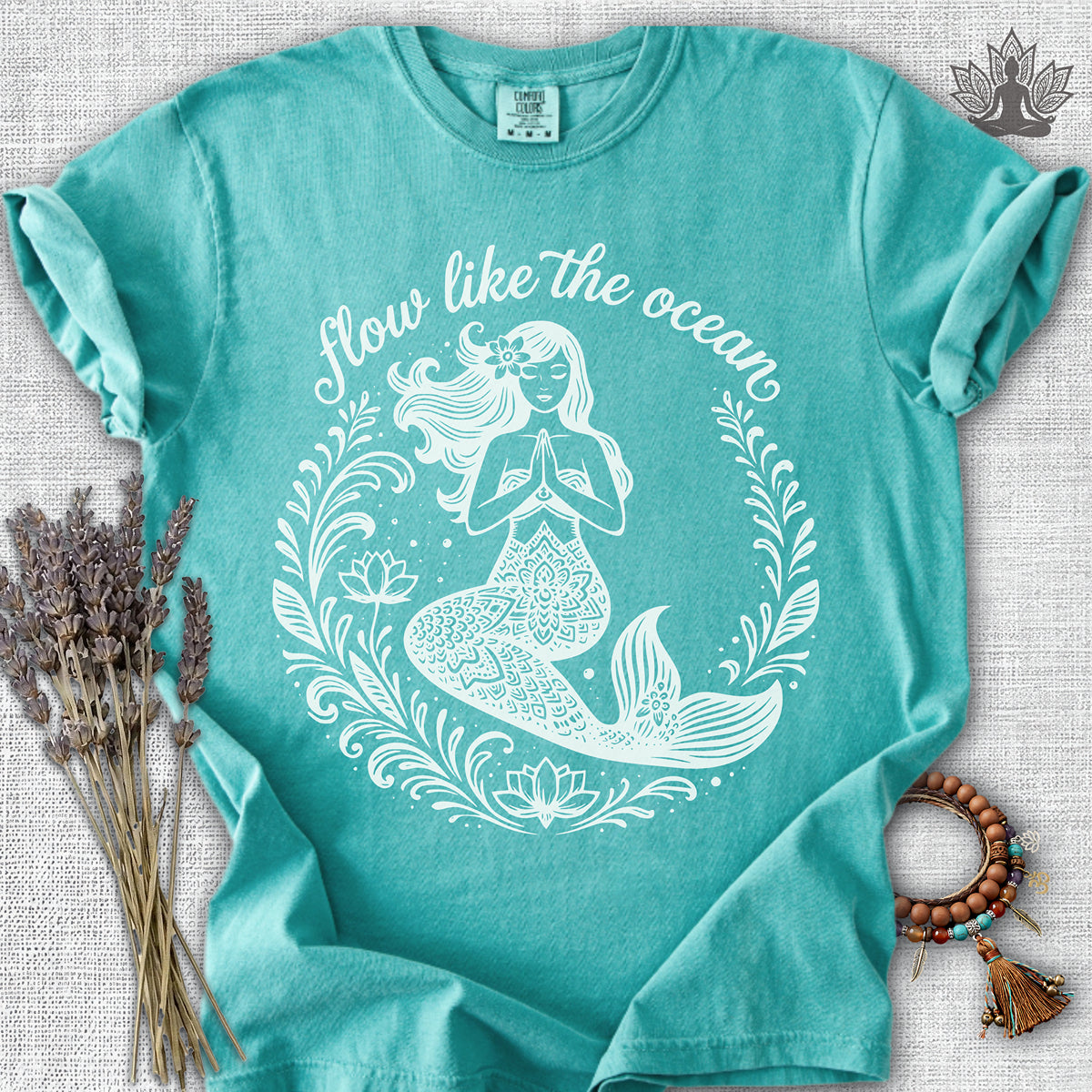 Mermaid Flow Like The Ocean Comfort Colors® Tee