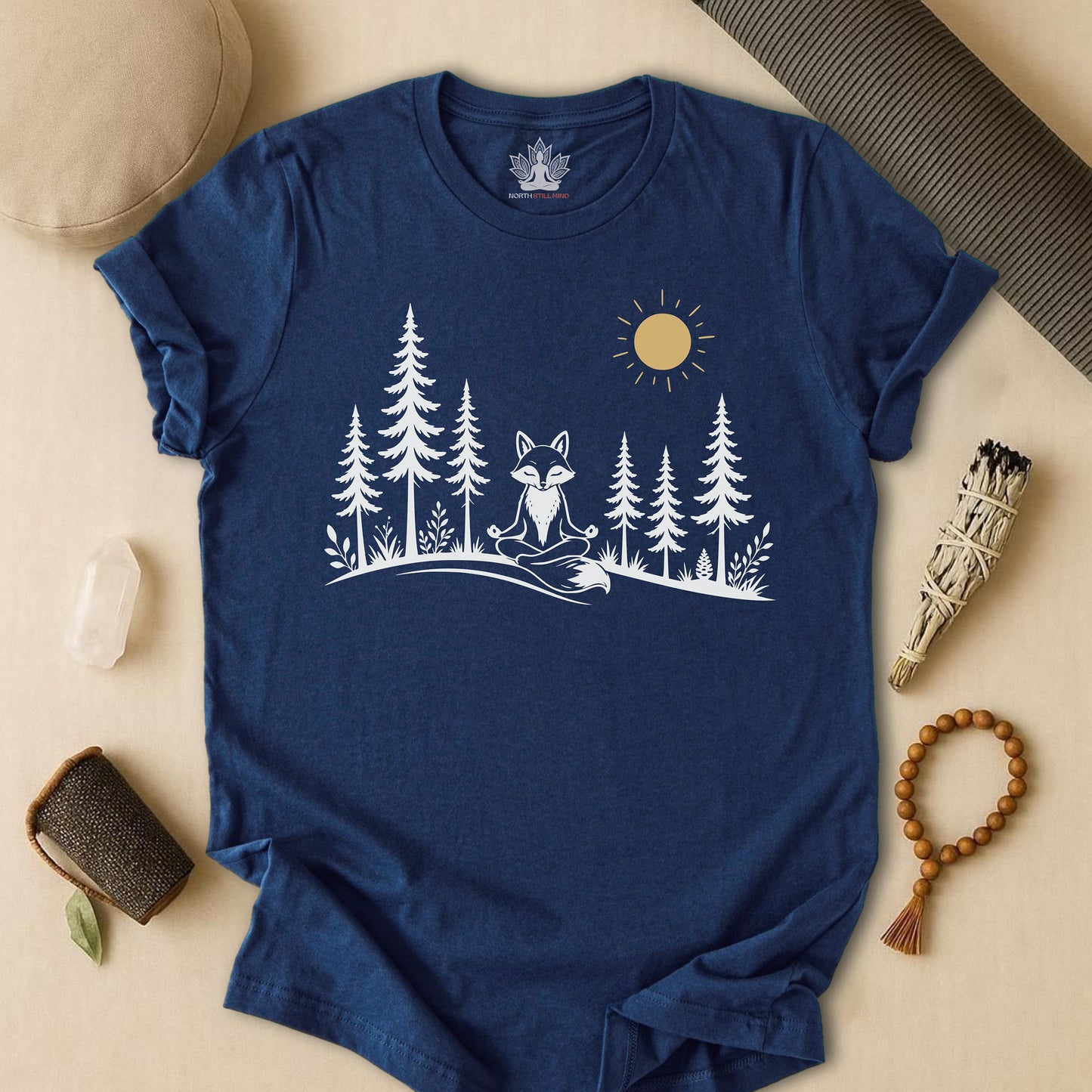 Peaceful Forest Fox Tee