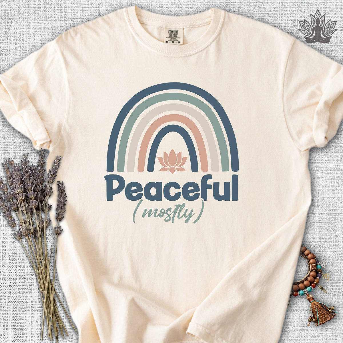 Peaceful (Mostly) Comfort Colors® Tee