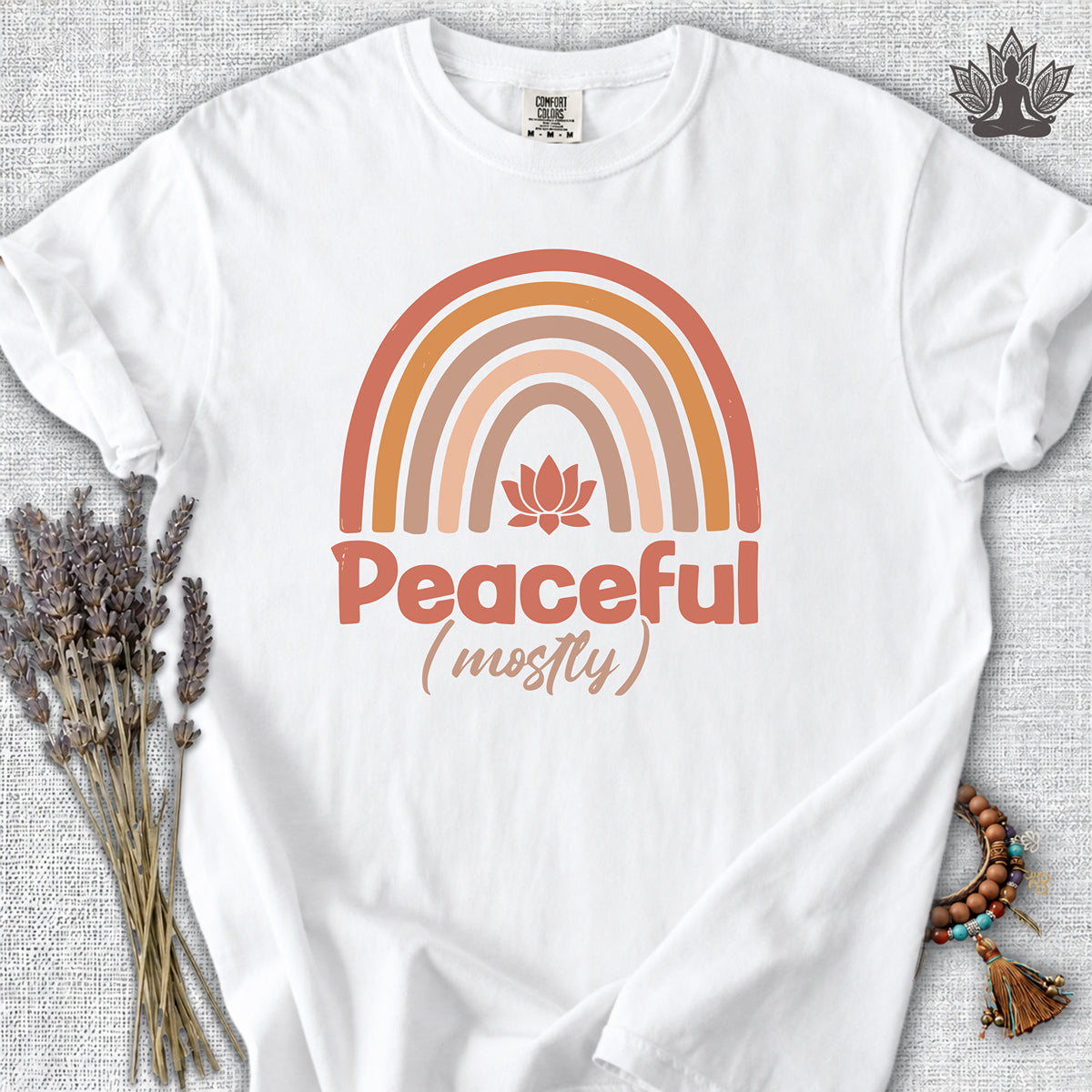 Peaceful (Mostly) Comfort Colors® Tee