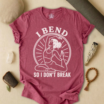 I Bend So I Don't Break Retro Tee