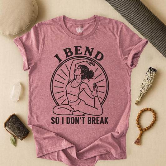 I Bend So I Don't Break Retro Tee