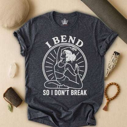 I Bend So I Don't Break Retro Tee