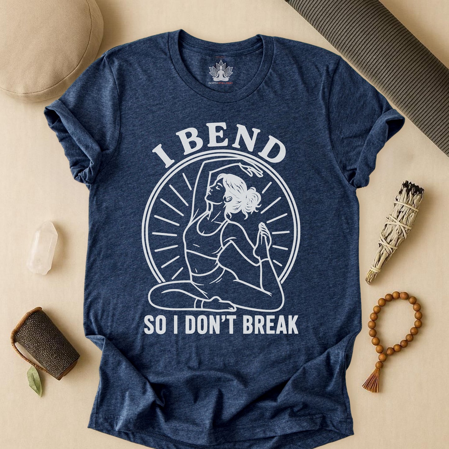 I Bend So I Don't Break Retro Tee