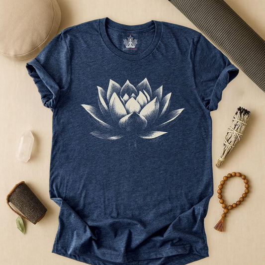 White Lotus Shadow Art Tee
