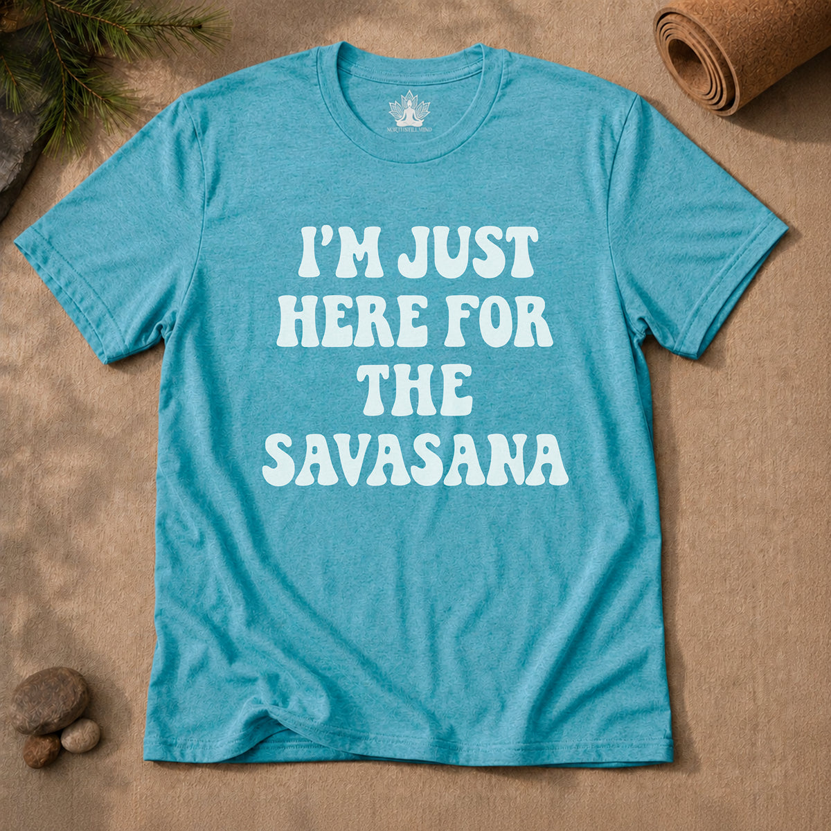 Savasana Only – Funny Yoga Men Tee