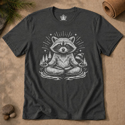 Meditating Raccoon Men Tee