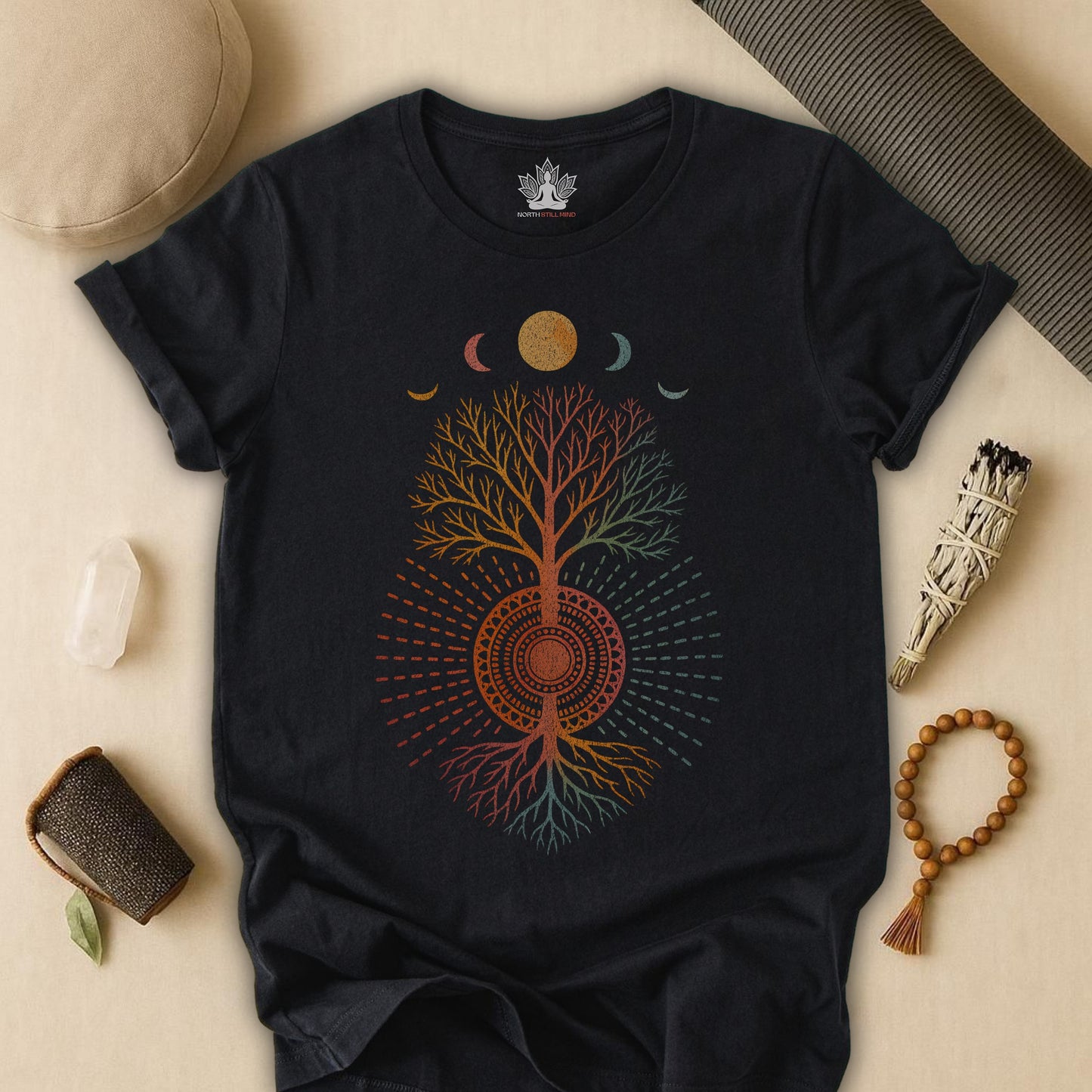 Mystic Roots Rising Mandala Tee