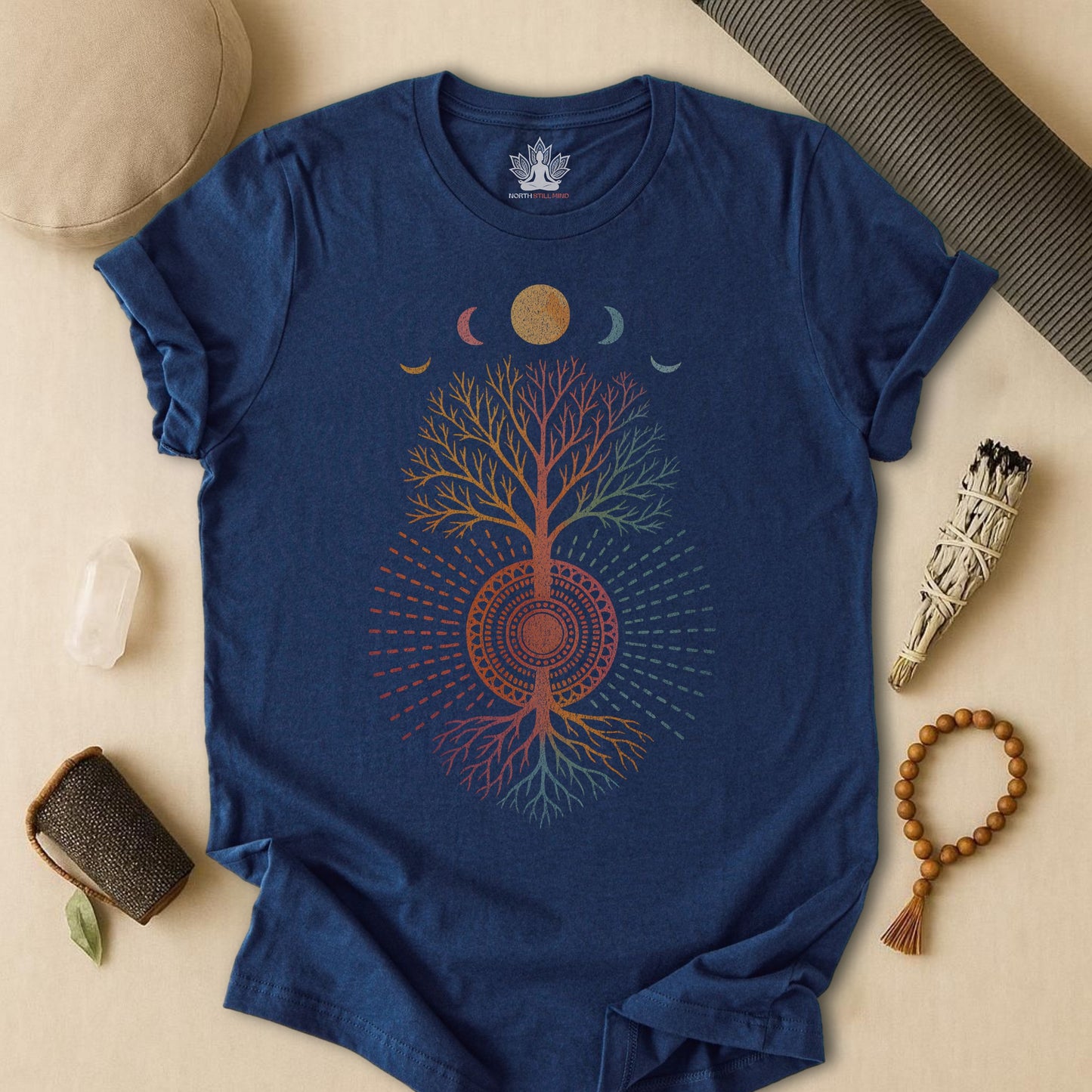 Mystic Roots Rising Mandala Tee