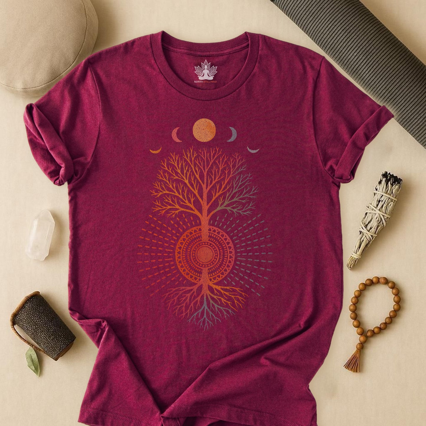 Mystic Roots Rising Mandala Tee