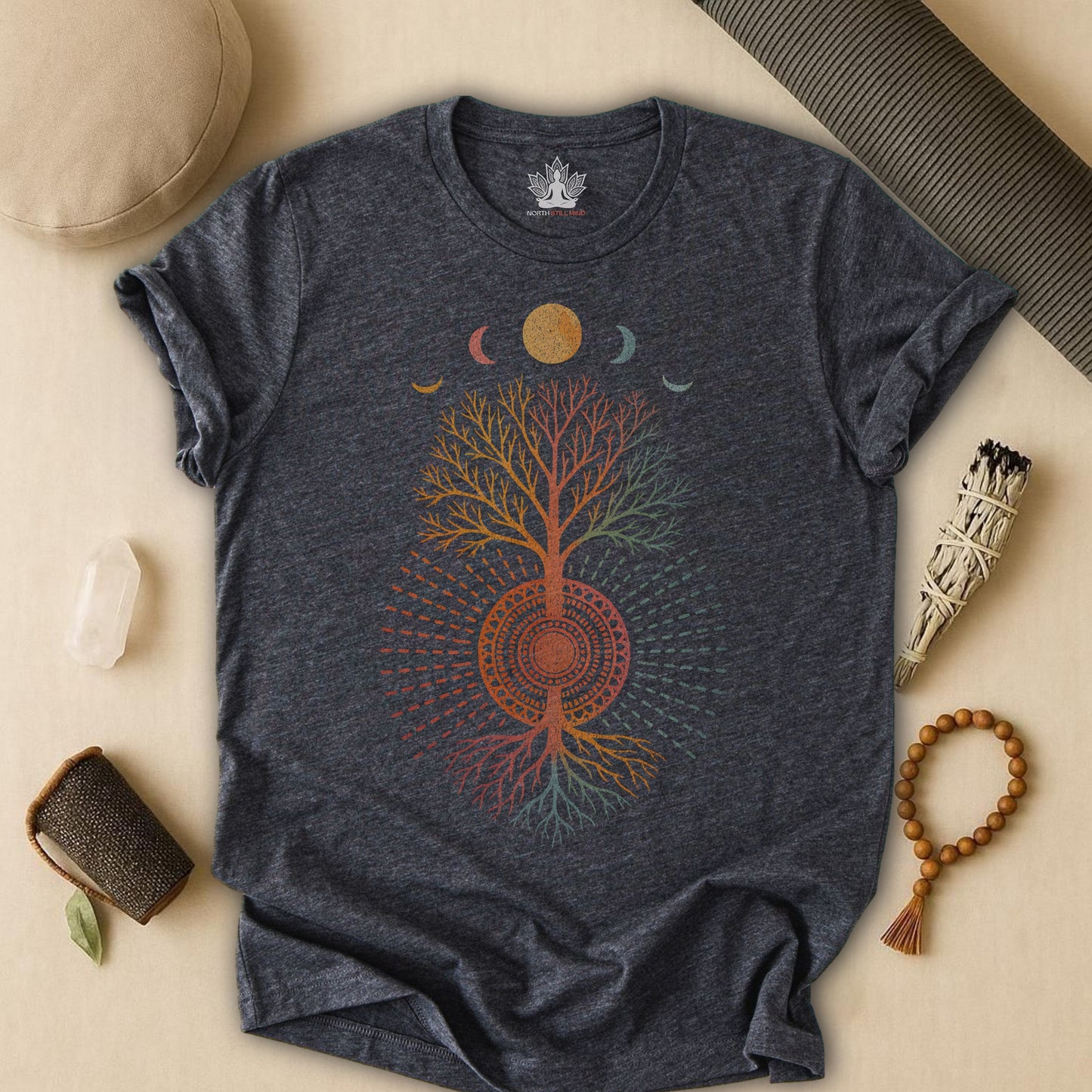 Mystic Roots Rising Mandala Tee
