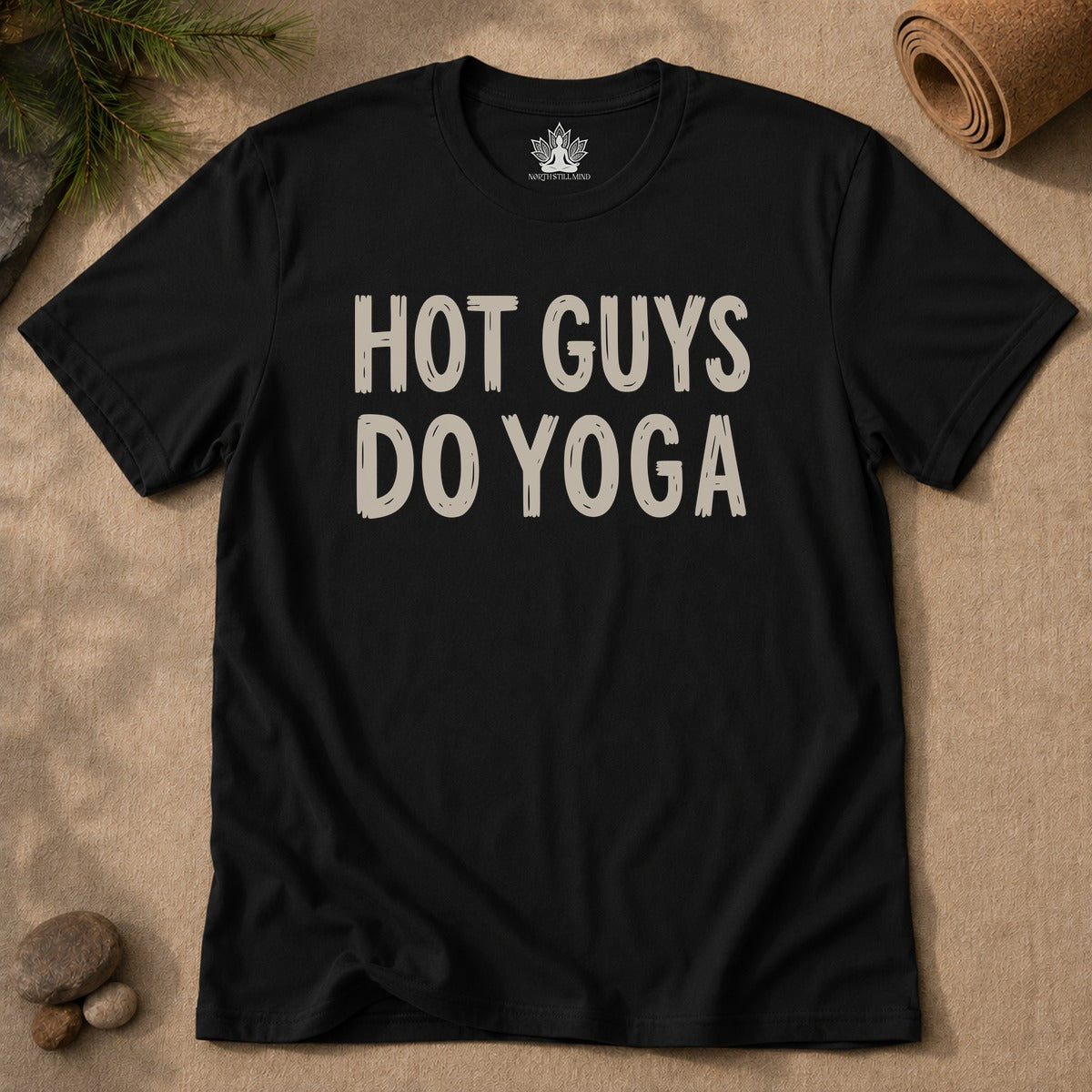 Hot Guys Do Yoga Tee