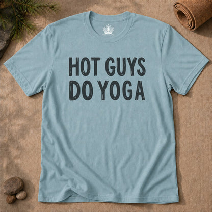 Hot Guys Do Yoga Tee