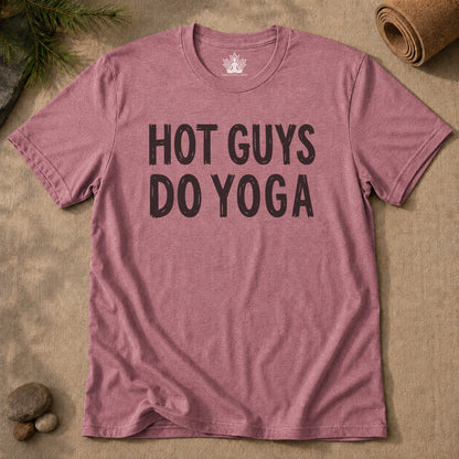 Hot Guys Do Yoga Tee