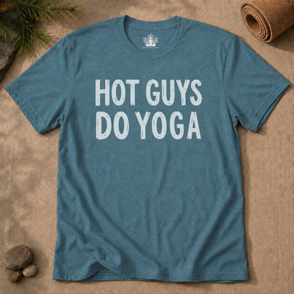 Hot Guys Do Yoga Tee