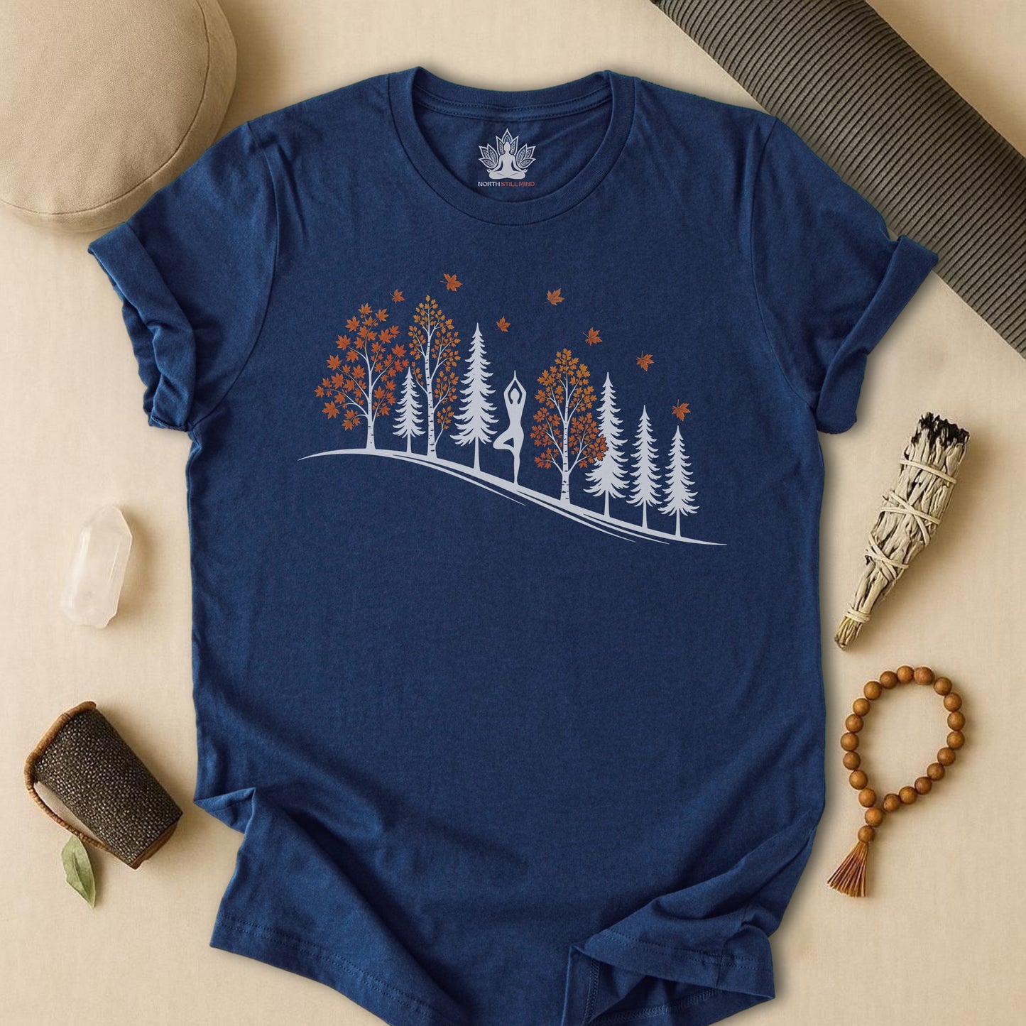 Fall Forest Tree Pose Tee