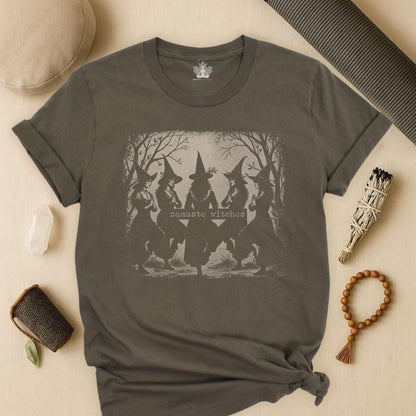 Namaste Witches Sisterhood Tee