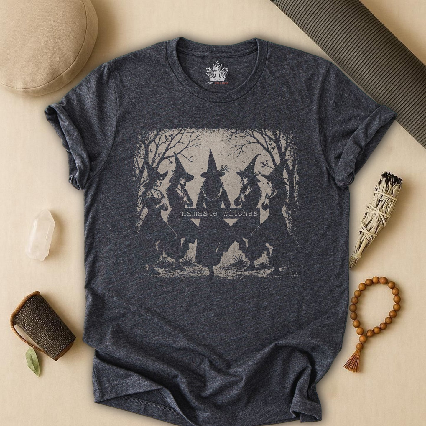 Namaste Witches Sisterhood Tee