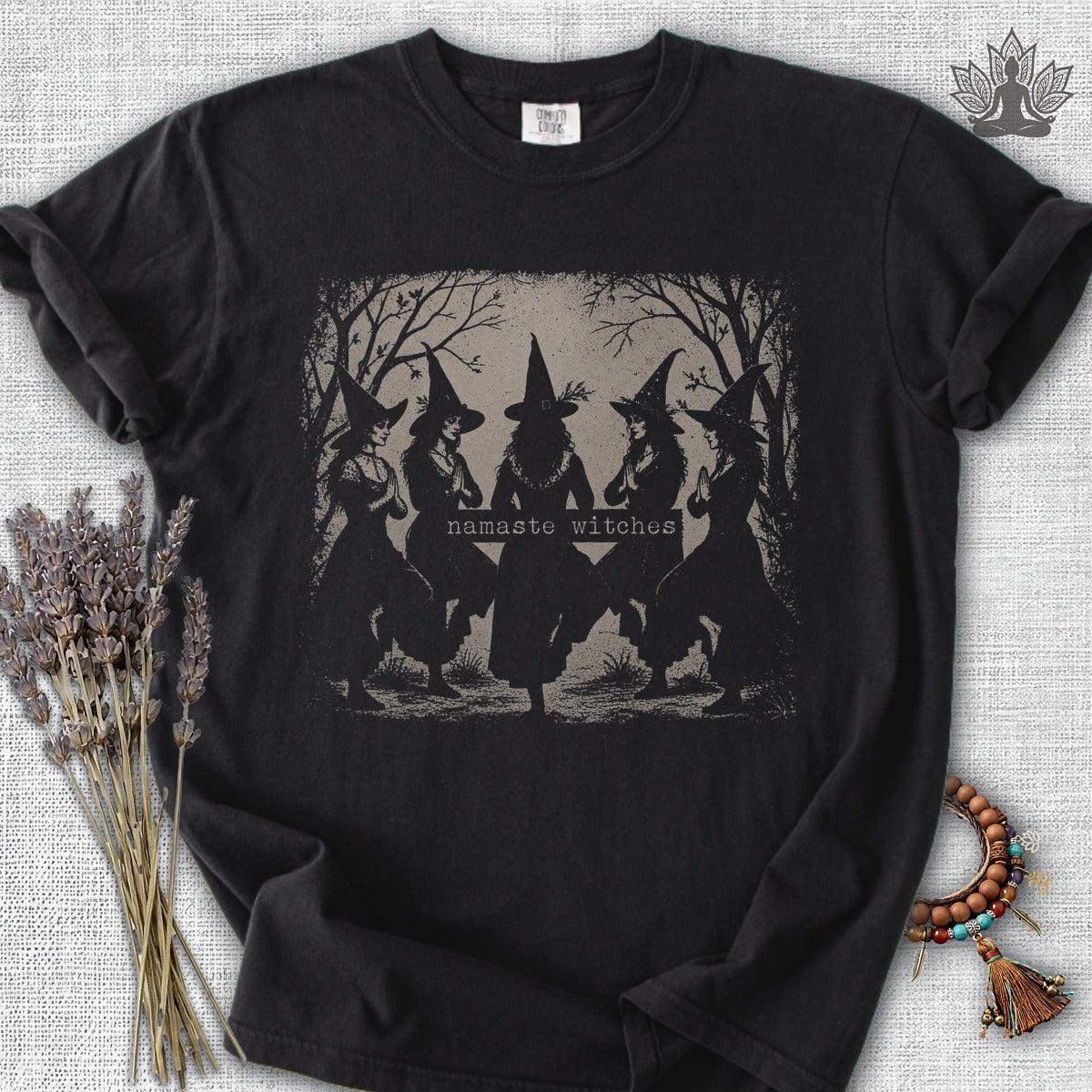 Namaste Witches Sisterhood Comfort Colors® Tee