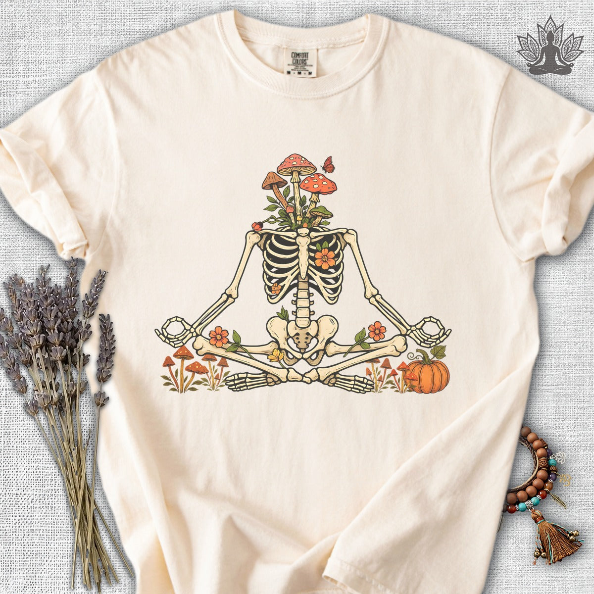 Skeleton Meditation Comfort Colors® Tee
