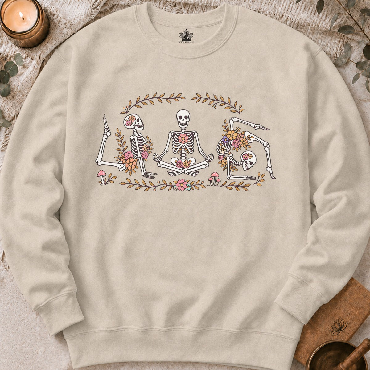 Floral Skeletons Sweatshirt