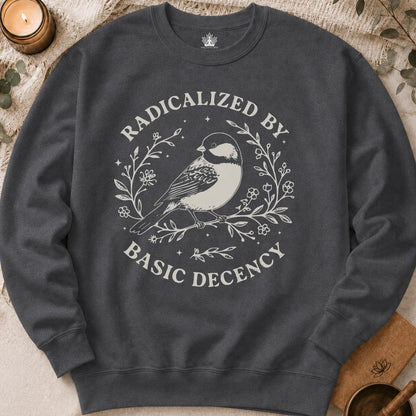 Radicalized By Basic Decency Sweatshirt