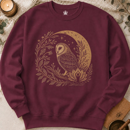 Mystical Barn Owl Sweatshirt