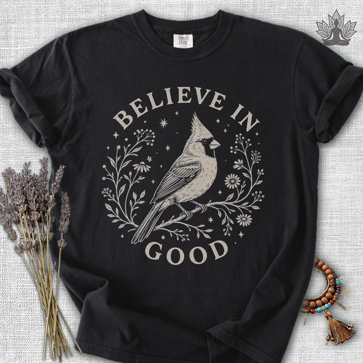Believe In Good Cardinal Bird Comfort Colors® Tee