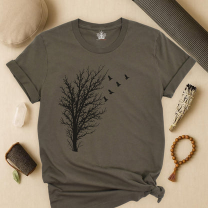 Where the Crows Take Flight Tee