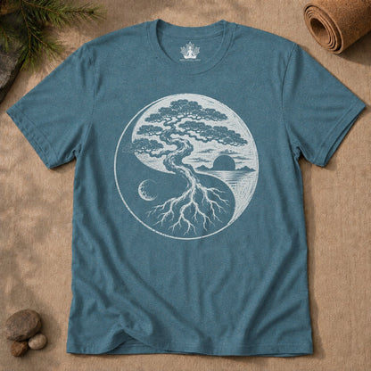 Bonsai Yin Yang Men Tee