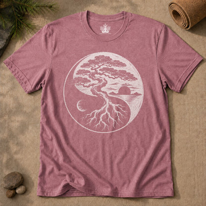 Bonsai Yin Yang Men Tee