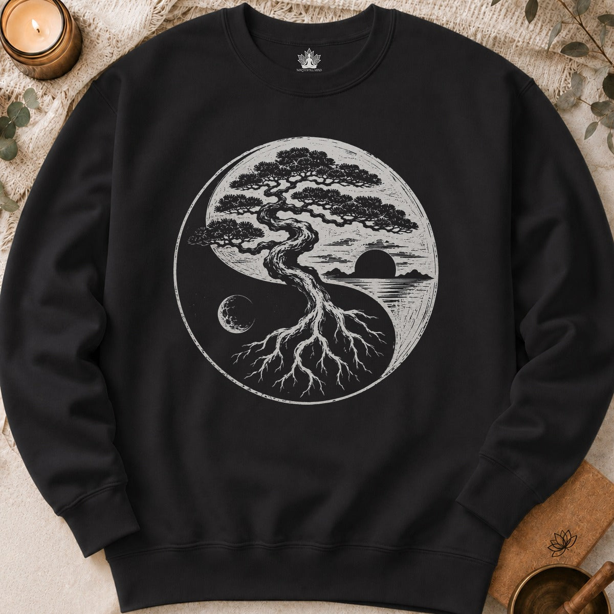 Bonsai Yin Yang Sweatshirt
