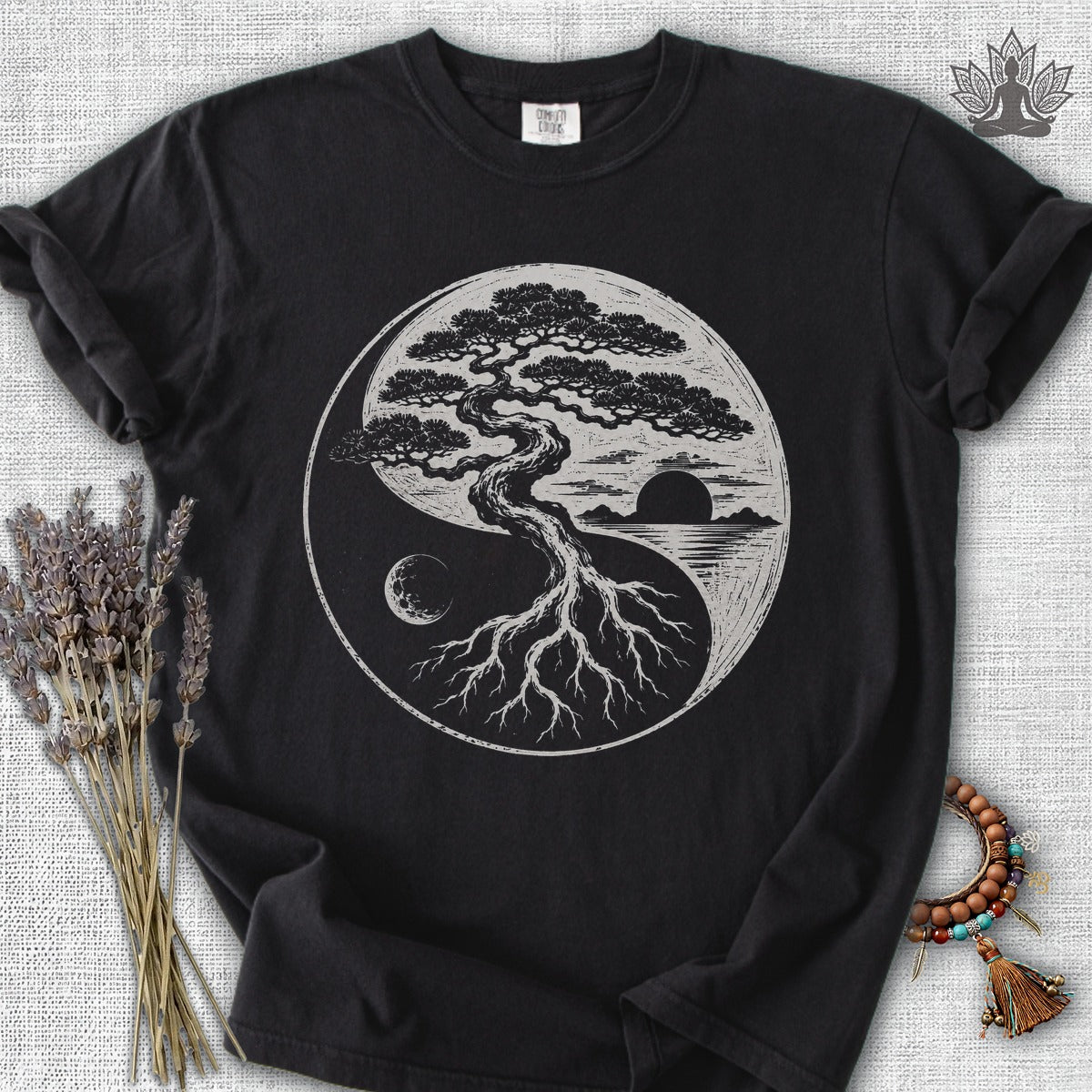 Bonsai Yin Yang Comfort Colors® Tee